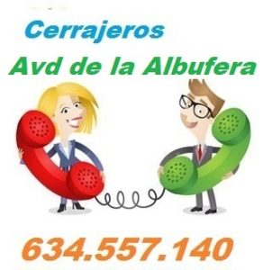 Telefono de la empresa cerrajeros Avenida de la Albufera